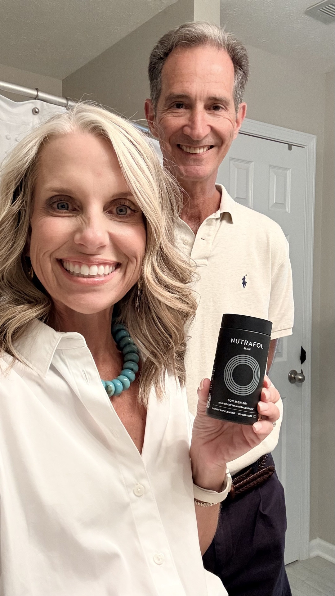 Now is the perfect time to get @Nutrafol for yourself or your husband (or both) during their Labor Day sale. Up to 25% off site wide. 
Experience visibly thicker, fuller hair. Improve hair growth. 100% drug free

#LTKdayinmylife #LTKOver40 #LTKBeauty