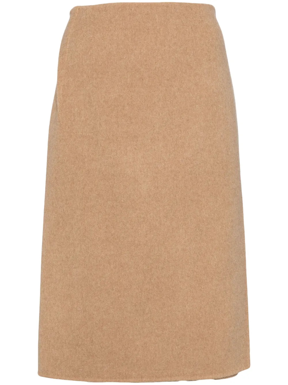 System Wrapped Skirt | Brown | FARFETCH UK | Farfetch Global