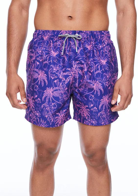 Boardies Palms Shorts - Blue - 4XL | Verishop