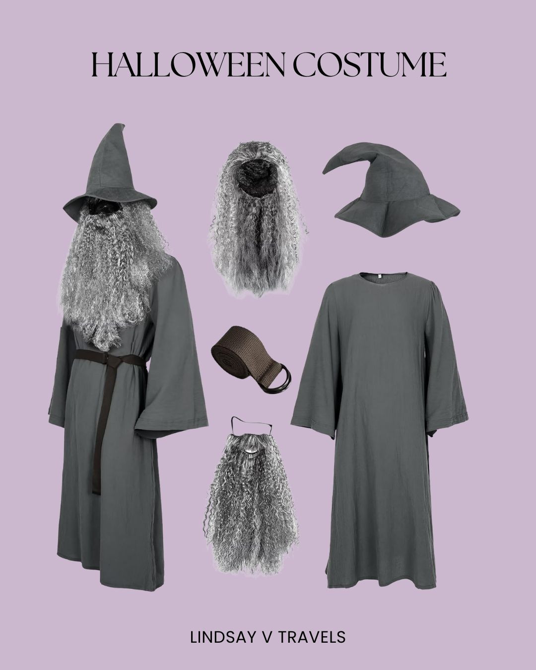 Wizarding world ready 🧙‍♂️✨ This deluxe 5-piece wizard costume is perfect for Halloween or cosplay. 

 #LTKHalloween #LTKSeasonal #LTKFindsUnder100