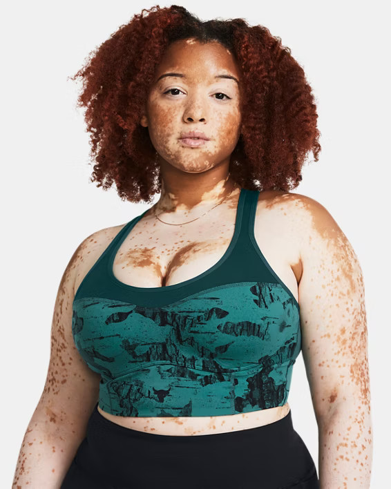 Women's Project Rock Infinity Let's Go LL Printed Bra | Under Armour | Under Armour (US)