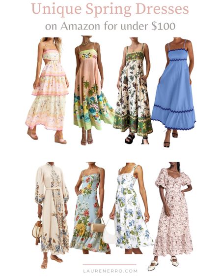 Unique Boho Dresses on Amazon for under $50!
.
.
.
Spring dresses, white dress, wedding guest dress, vacation outfit, spring outfit, date night outfit, summer dresses, Easter dresses, Amazon style, floral print, feminine dresses, boho style 

#LTKstyletip #LTKfindsunder100 #LTKSeasonal