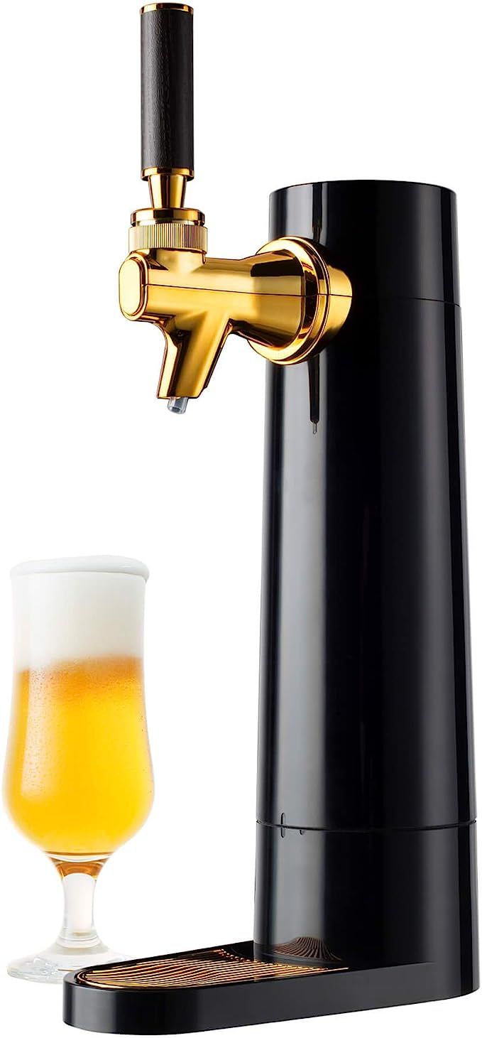 GREEN HOUSE Portable Beer & Ultra Fine Foam Dispenser - Mini Kegerator for Home, Ultra Fine Foam ... | Amazon (US)