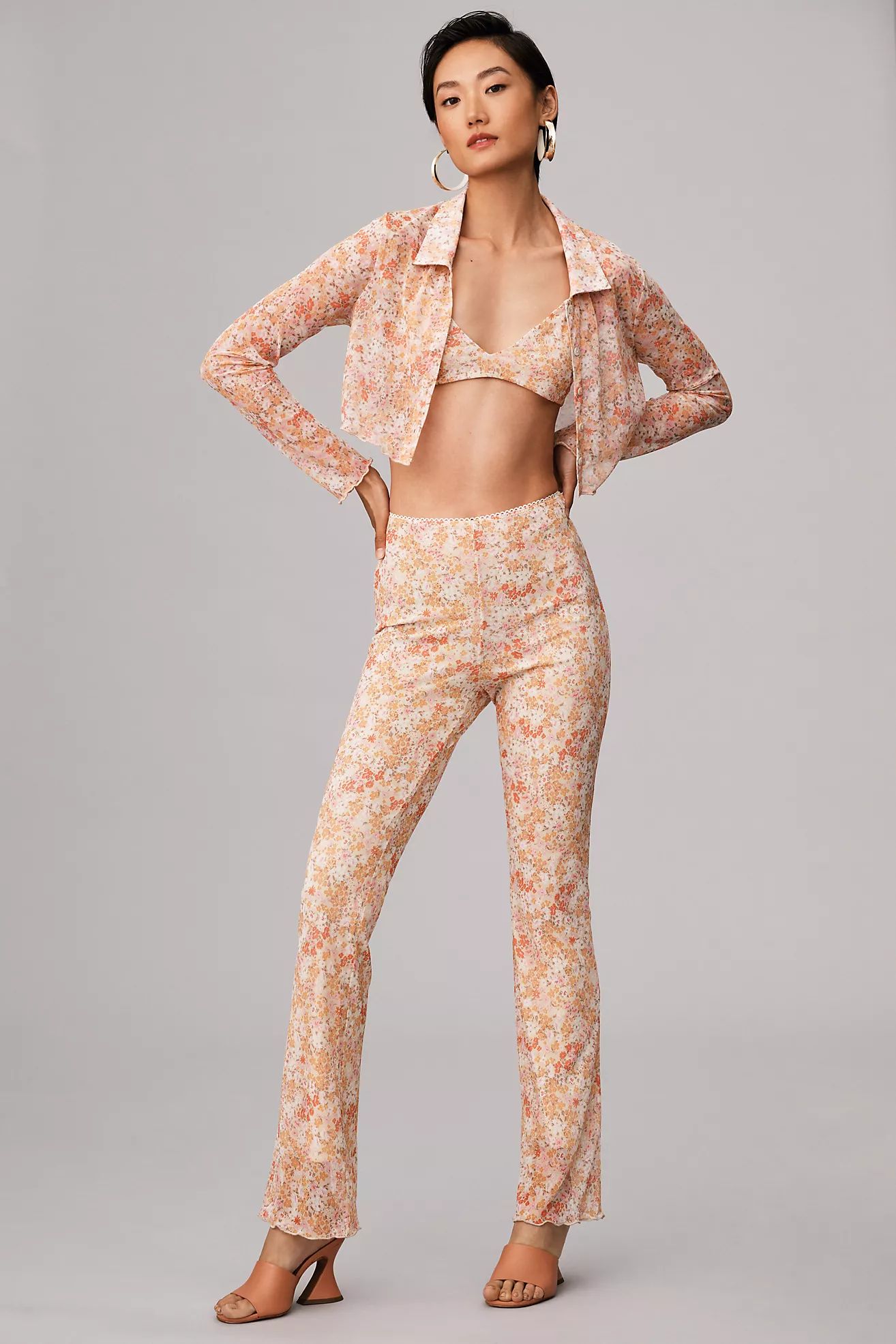 Sage The Label Ciao Rome Flare Pants | Anthropologie (US)