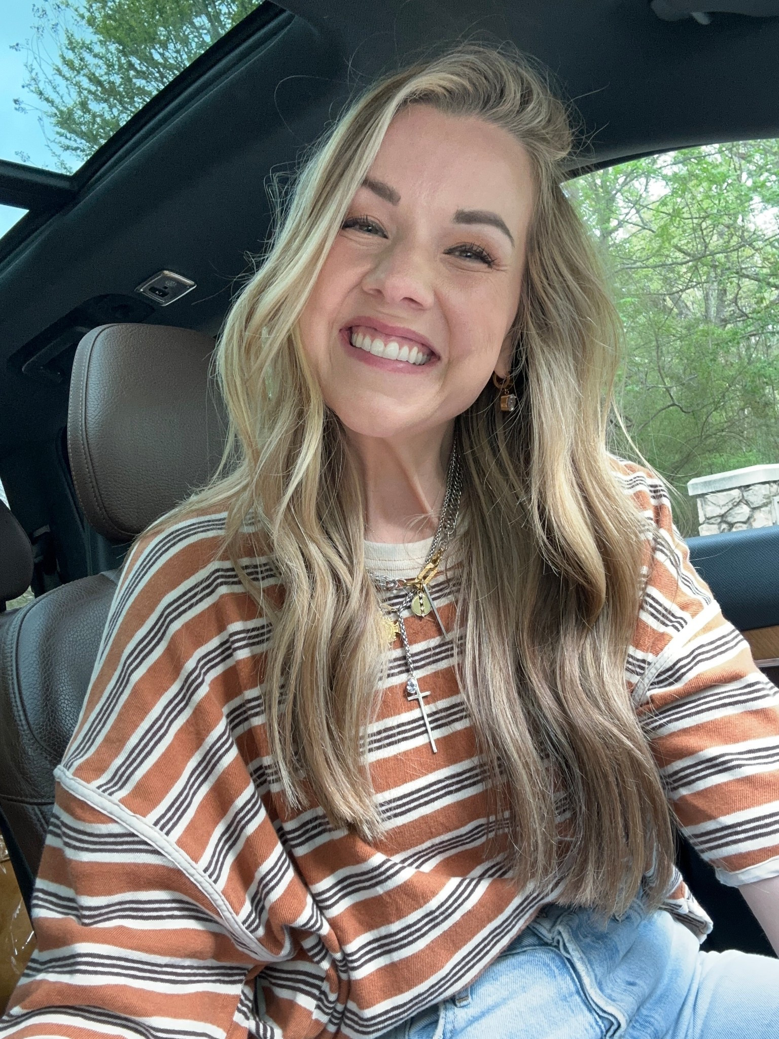 Super soft and perfectly oversized Free People tee! 

#LTKootd