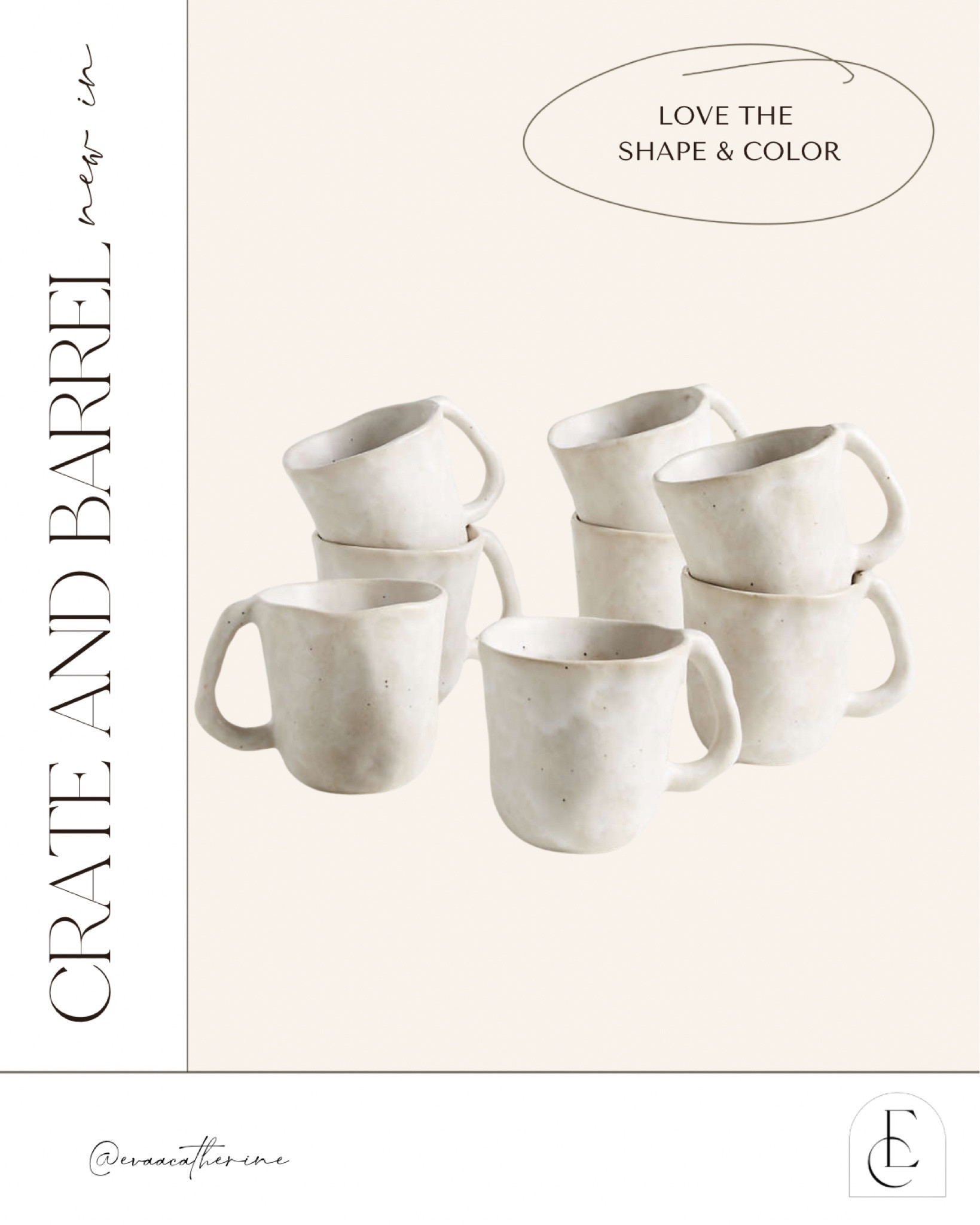 Currently in my cart! Leanne ford can do no wrong 🤍 love the shape and color of these mugs. $17 for one or $140 for 8😍

#LTKhome #LTKSpringSale #LTKfindsunder50