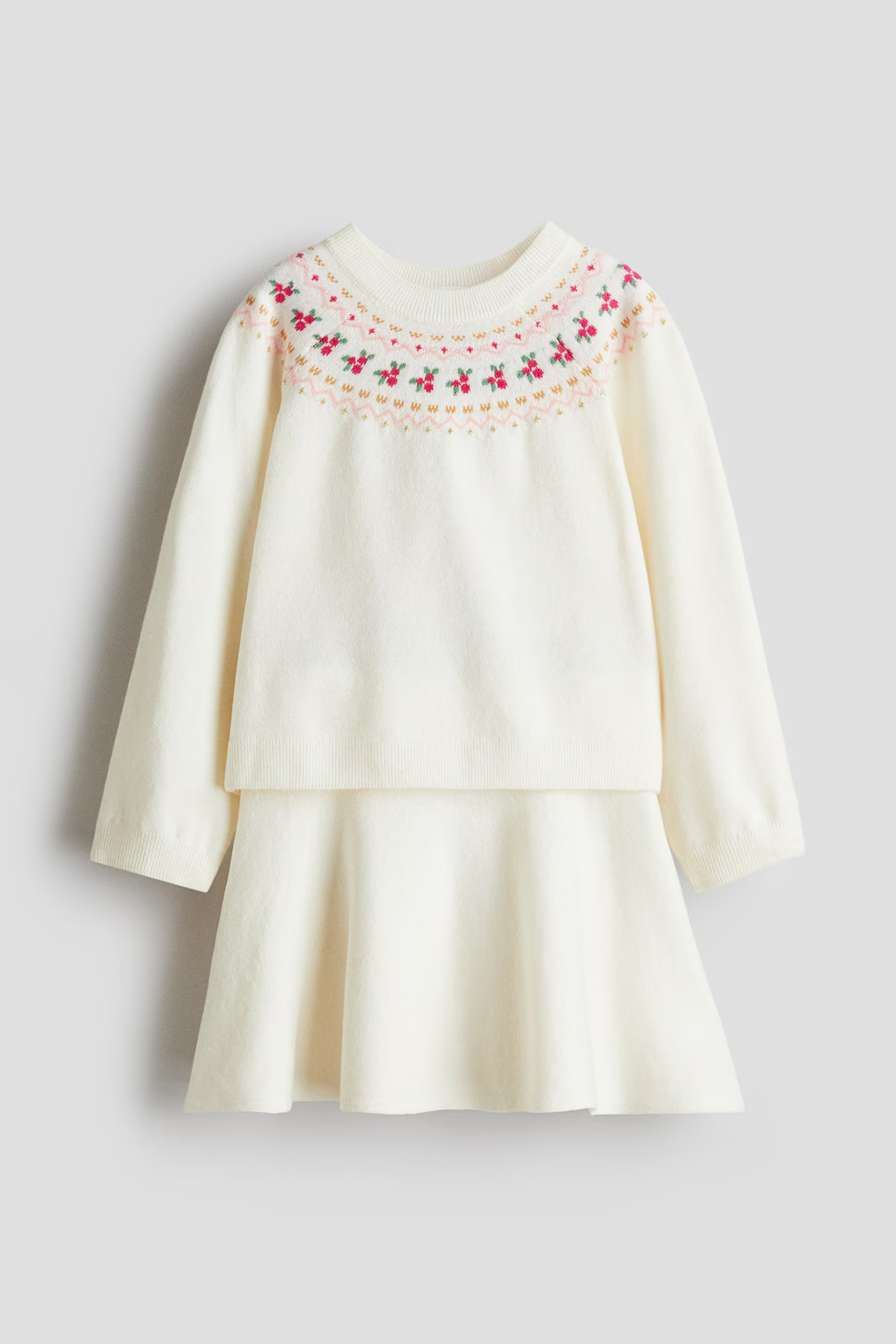 2-Piece Sweater and Skirt Set | H&M (US + CA)