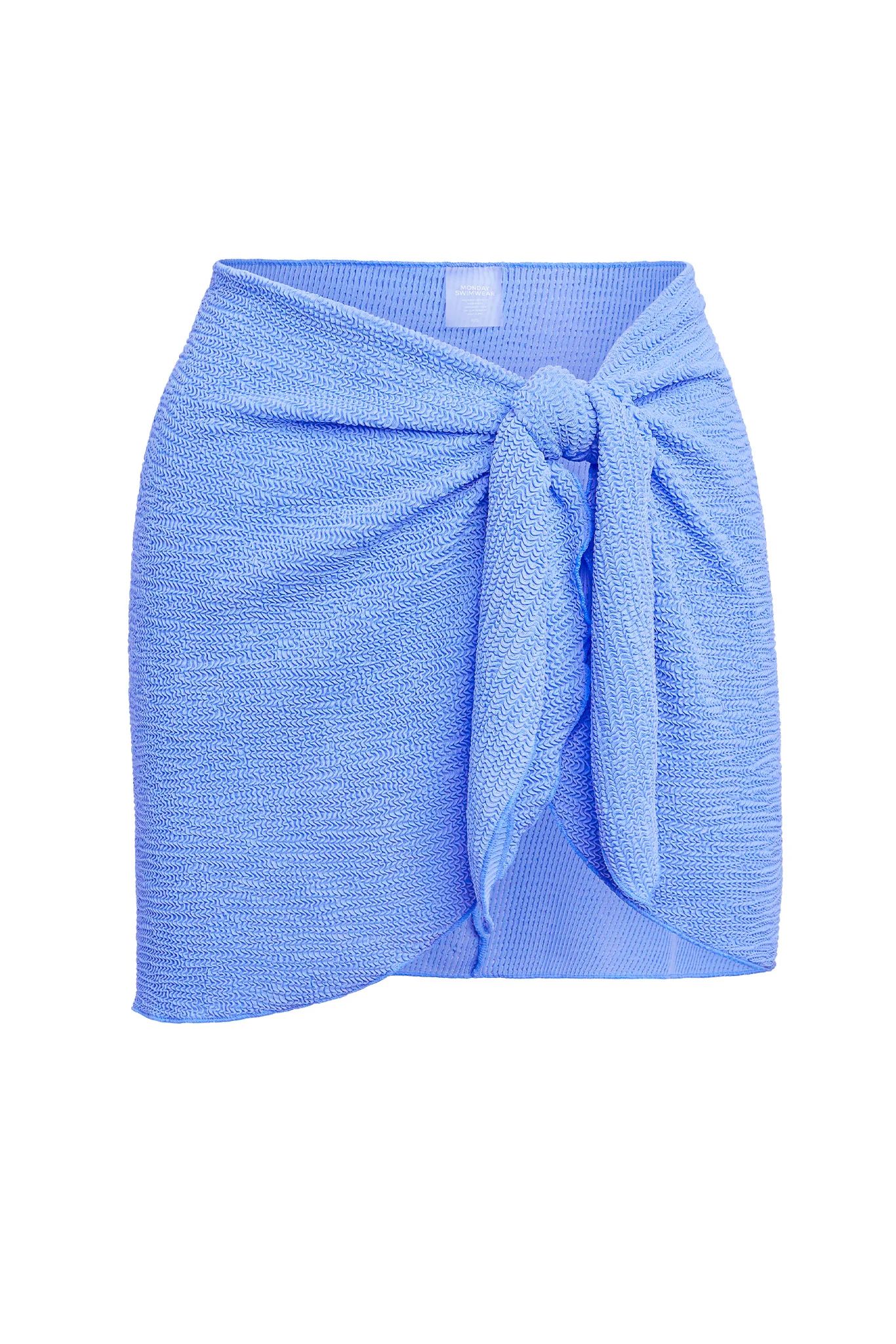 St. Barth's Skirt - Pool Crinkle | Monday Swimwear