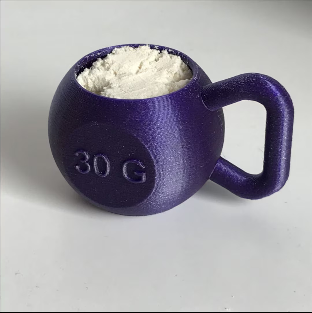 KETTLEBELL PROTEIN SCOOP 30G (3D Printed) | Etsy (DACH)