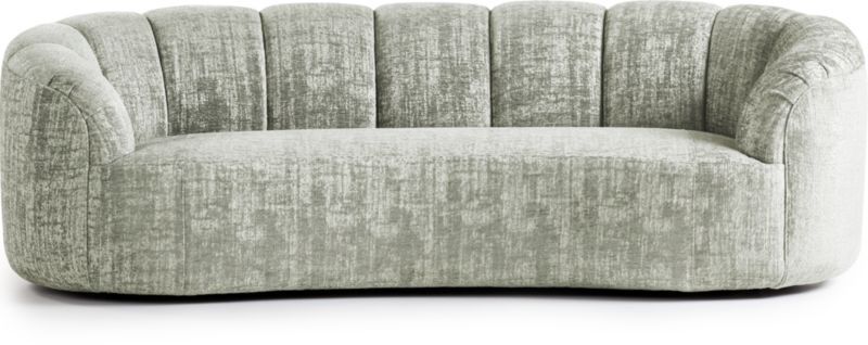 Rouelle Channel Tufted Sofa + Reviews | Crate and Barrel | Crate & Barrel