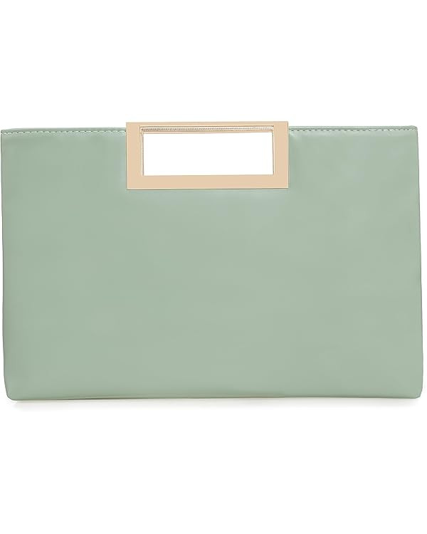 CHARMING TAILOR Fashion PU Leather Handbag Stylish Women Convertible Clutch Purse | Amazon (US)