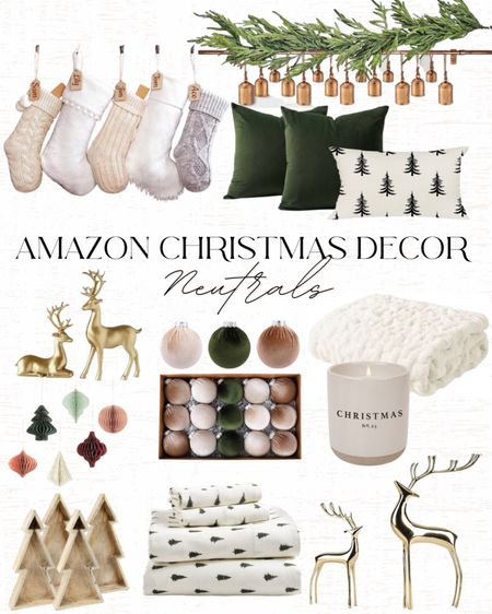 Amazon Christmas decor
Neutral home Christmas decor


#LTKGiftGuide #LTKstyletip #LTKbeauty