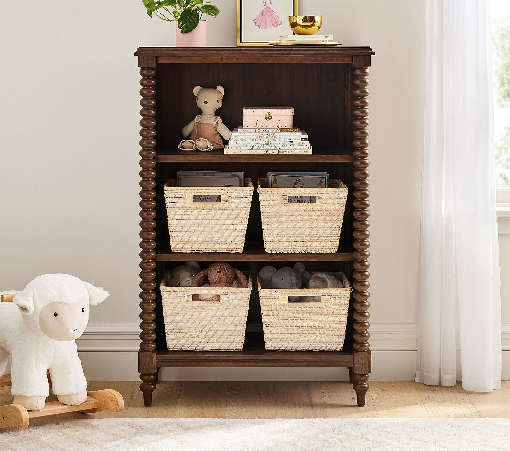 Chris Loves Julia Turned Wood Bookcase (32") | Pottery Barn Kids