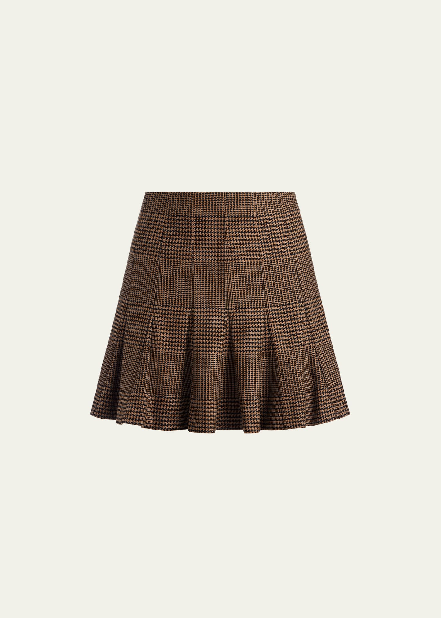 Alice + Olivia Zona Plaid Godet-Pleated Mini Skirt | Bergdorf Goodman