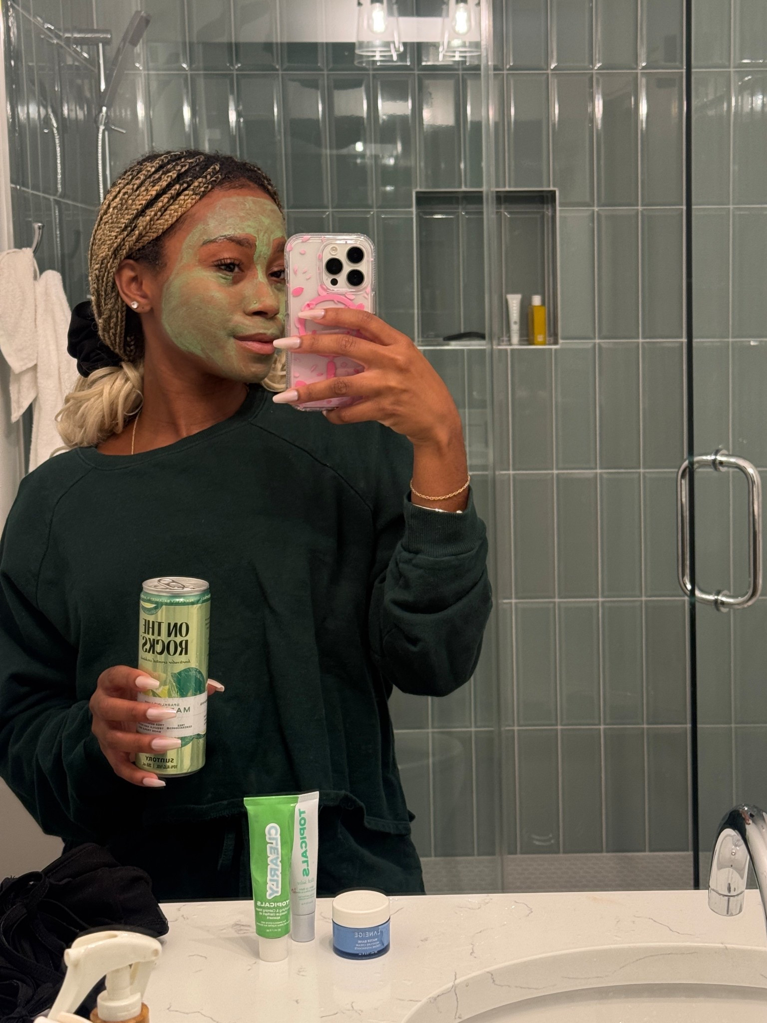 My skin is absolutely glowing ✨ after using this face mask by topicals! 
Super calming 🥒 on acne prone and sensitive skin
I followed up with the laneige moisturizer and topicals lip balm

#LTKHome #LTKBeauty