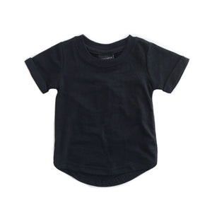 Little Bipsy Basic Tee - Black | Brynlee + Briggs Children’s Boutique