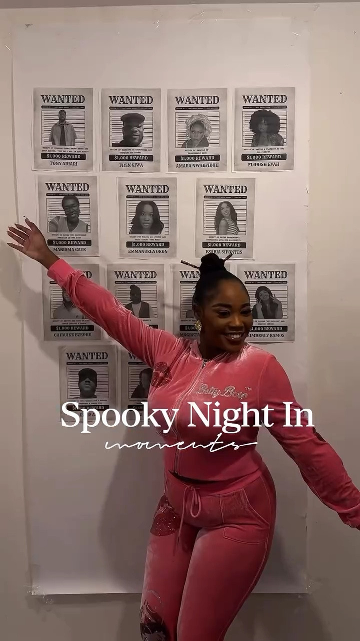 🎃 because of my love for planning and hosting #Ellavated experiences, i decided to bring my friends together for a spooky night in 👻 — co-hosted with @esabiaa 👯‍♀️. we summoned everyone to an immersive night filled with themed surprises, good vibes, and a touch of mystery.

from an open cocktail bar 🍸 to custom wanted wall posters and a bingo icebreaker game 🕹️, every detail was crafted to make the night unforgettable. 🕯️

and the best part? pulling it together in just one week was a breeze thanks to @partiful, the invite platform that made organizing this event way too easy 💯

stay tuned for more highlights ✨🥂

#ellavatednights #spookyseason #hostwithella #partiful #contentcreator #eventhost #spookynightin #hostlife #girlsnightin #torontoevents #creatorlife

#LTKfall #LTKholiday #LTKcanada