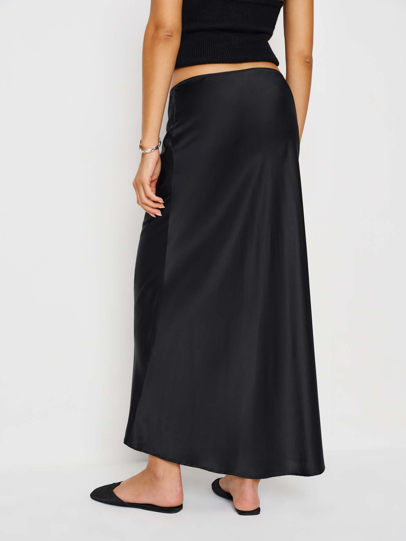 Layla Silk Skirt | Reformation (Global)