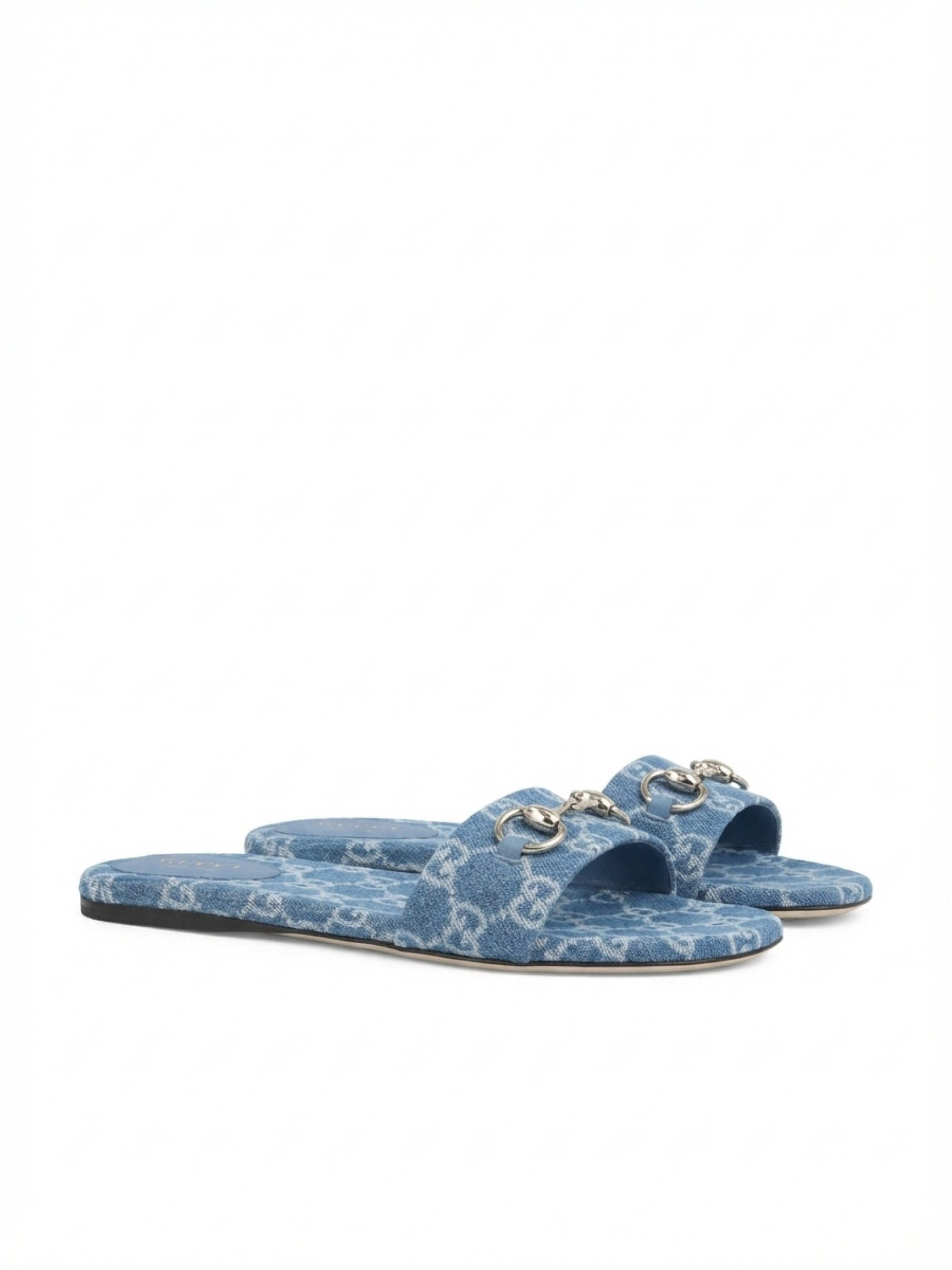 Gucci GG Printed Slide Sandals | Senser US