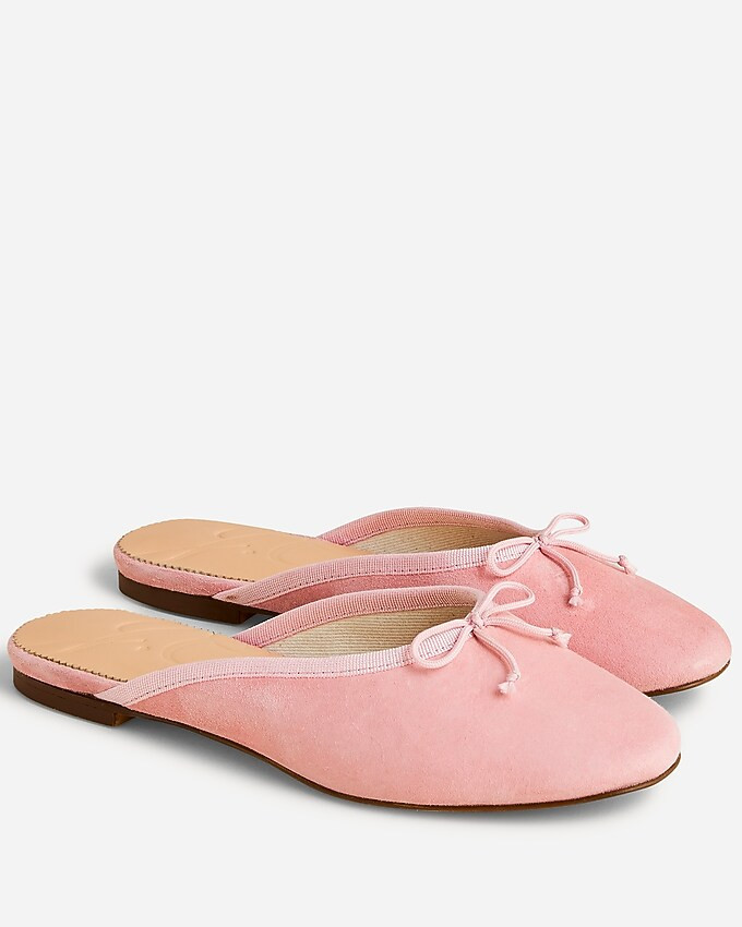 Zoe ballet mules in suede | J. Crew US