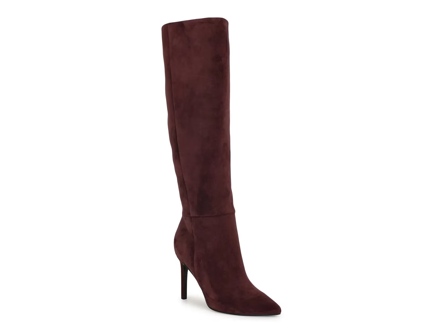 Nine West Richy Boot | Women's | Dark Red Suede | Size 9.5 | Boots | DSW