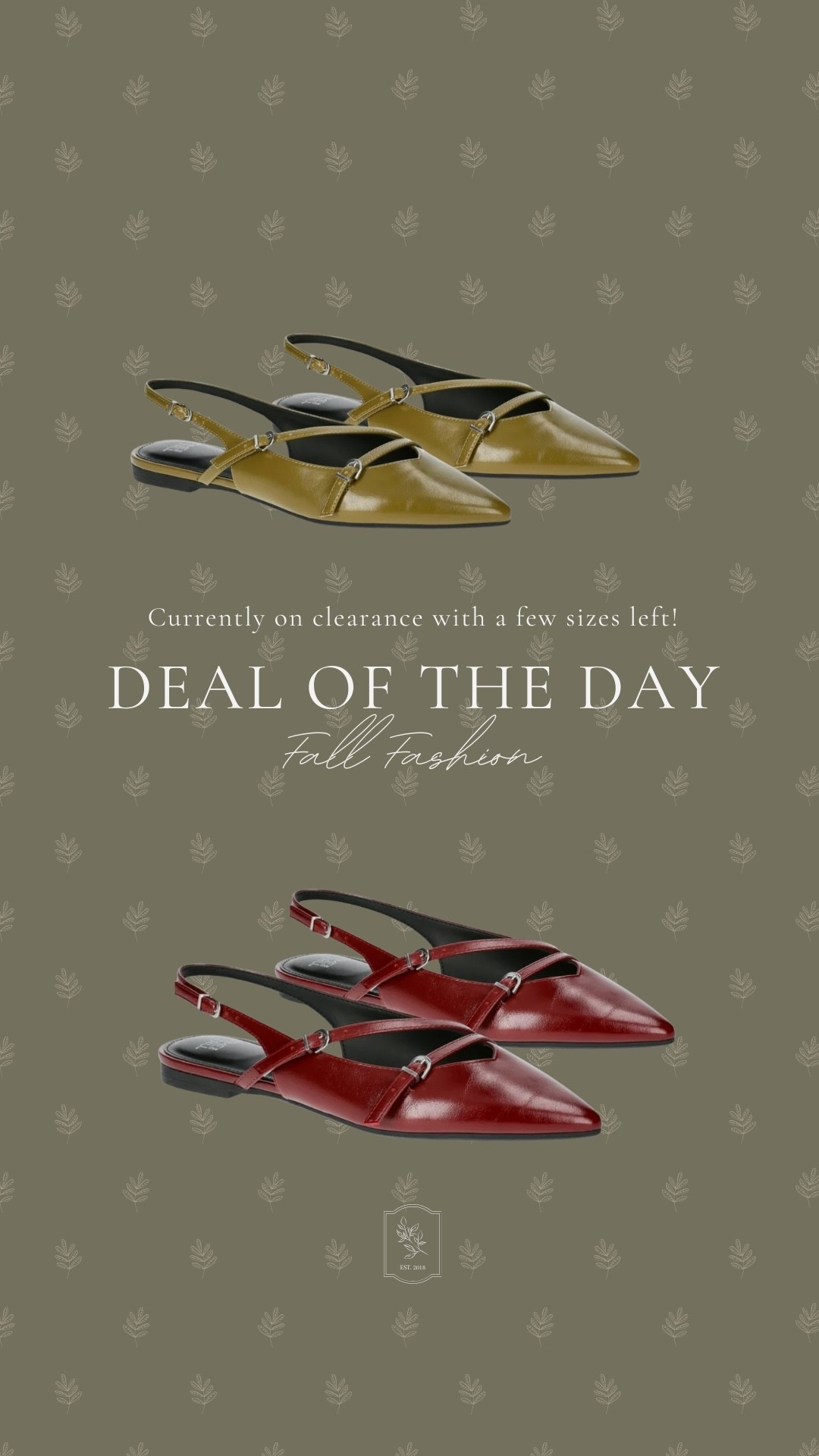 Fall outfits don’t always need heels — sometimes it’s the simple swap that makes the biggest difference.
These dressy flats + chic slides are perfect for cozy dinners, church, or even a polished everyday look. Comfy, elevated, and so easy to style with jeans, dresses, or wide-leg trousers. ✨

Linked all my faves for you in LTK — which pair is your go-to this season?

#LTKFall #LTKShoeCrush #FallStyle


#LTKFallSale #LTKSeasonal #LTKShoeCrush