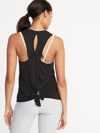 Relaxed Lightweight Cross-Back Performance Tank for Women | Old Navy US