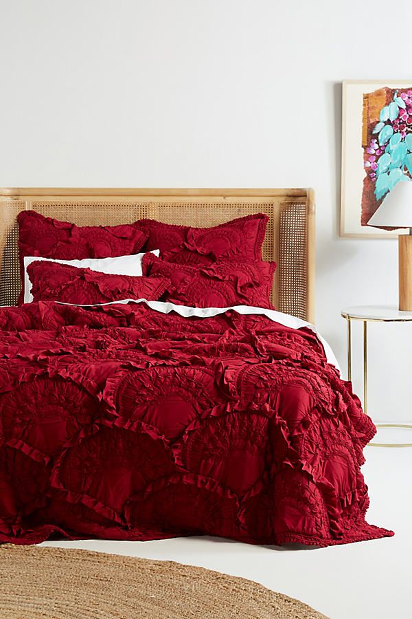Rivulets Quilt By Anthropologie in Purple Size FULL | Anthropologie (US)