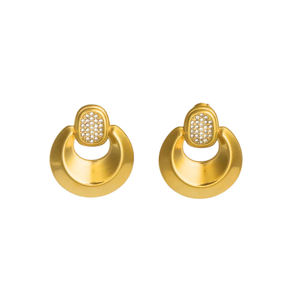 Josie Statement Stud Earrings | Ahava Jewels