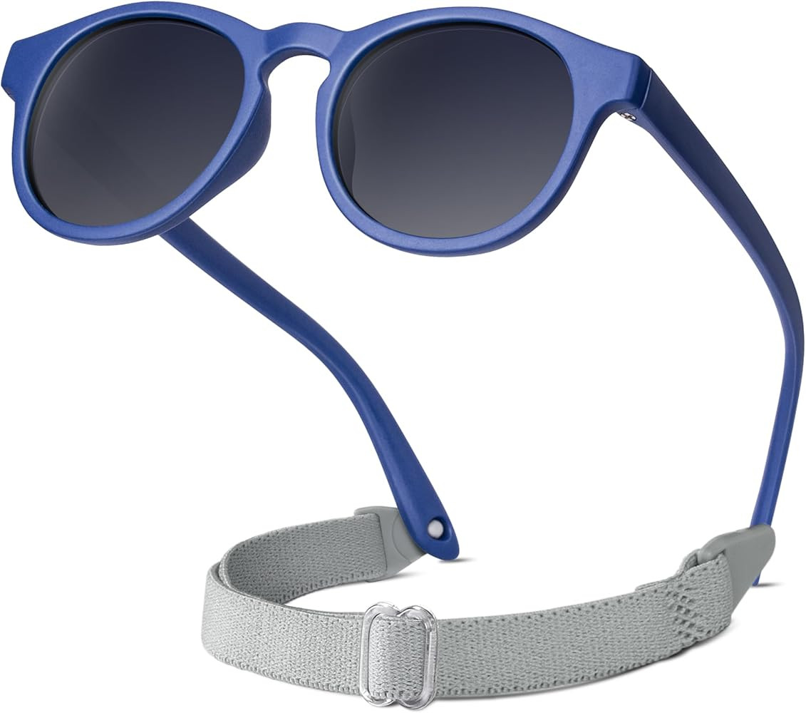 RIVBOS Baby Sunglasses Boys&Girls with Strap UV400 Polarized Flexible for Toddler,Infant and Newb... | Amazon (US)