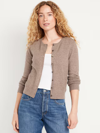 SoSoft Cropped Cardigan Sweater | Old Navy (US)