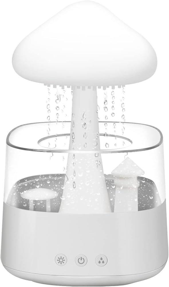 Rain Cloud Humidifier, 450ml Essential Oil Diffuser Humidifier with 7-Color Lights, Aromatherapy ... | Amazon (US)