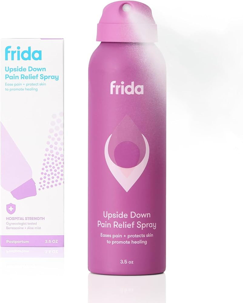 Frida Mom Anesthetic Spray, Hospital Strength Benzocaine and Glycerin for Instant Relief and Heal... | Amazon (US)