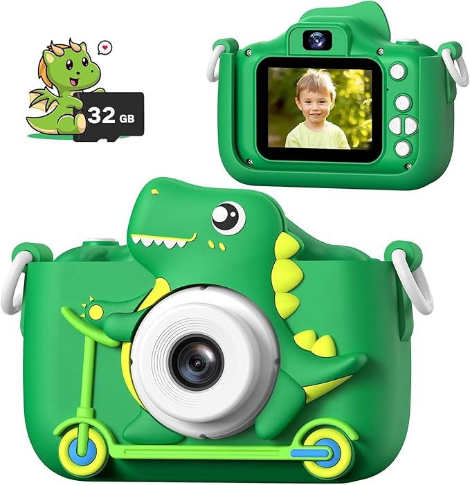 Mgaolo Kids Camera Toys for 3-12 Years Old Boys Girls Children,Portable Child Digital Video Camer... | Amazon (US)
