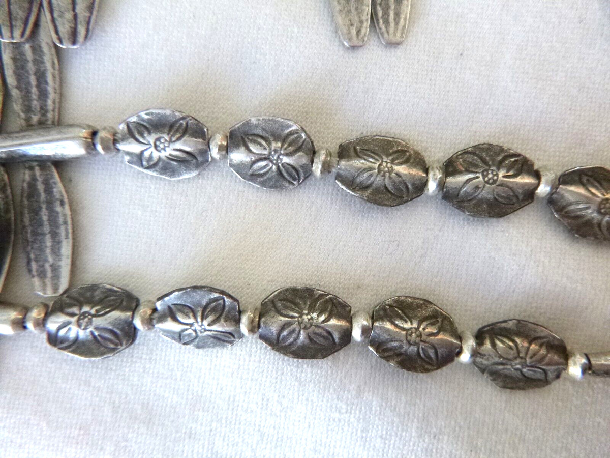 Vintage Navajo Artisan 32" Long Dragonfly Necklace 925 Sterling Silver 90.8gr | eBay US
