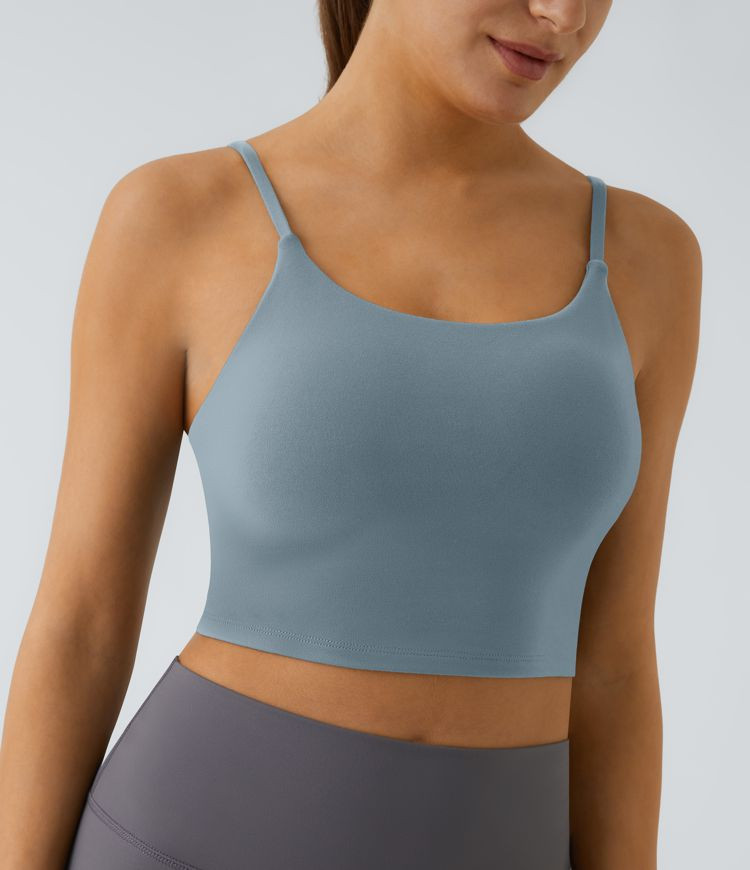 Women’s Basic Padded Workout Cropped Tank Top - Halara | HALARA