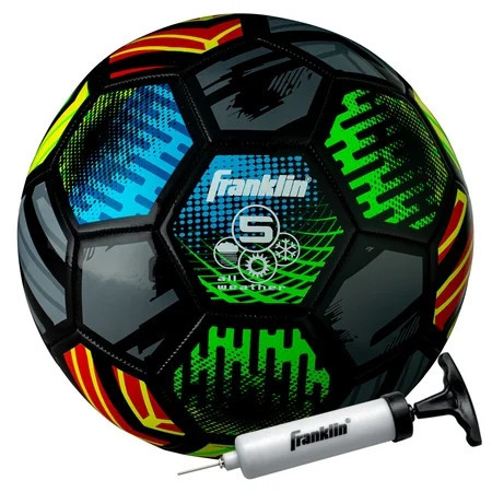 Franklin Sports MYSTIC Kids Soccer Ball - Size 5 Youth Soccer Ball - Soft Cover - Great for Kids and Toddlers - Air Pump Included | Walmart (US)