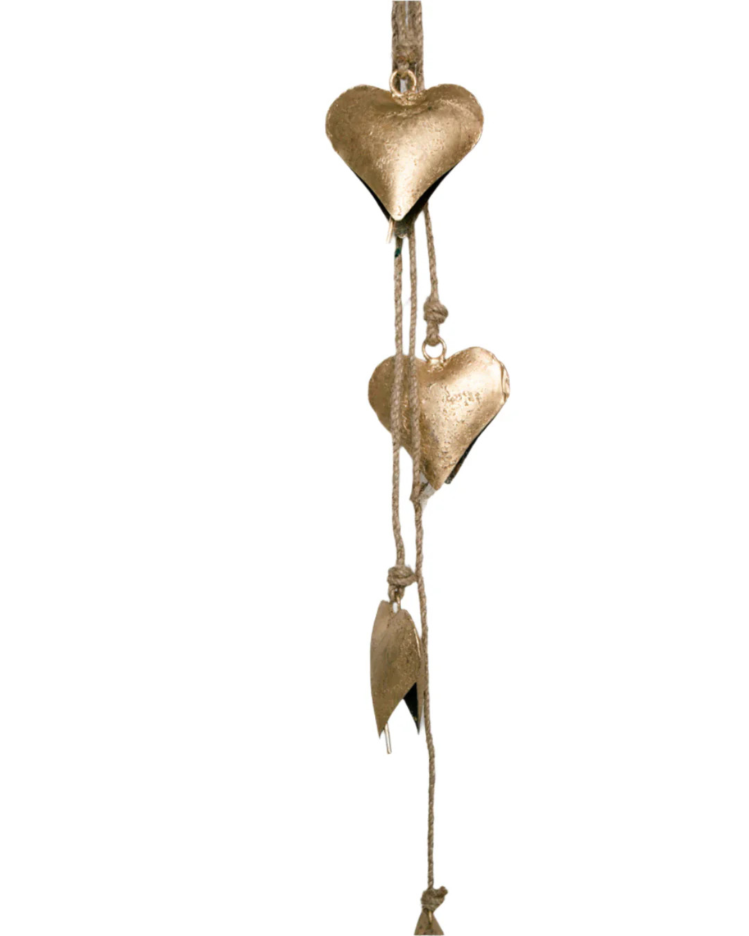 Gold Heart Bells | Elements by Remedy