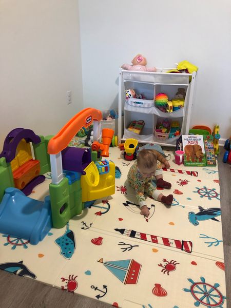 Little tikes indoor play gym and baby toy shelf organizer 

#LTKHoliday #LTKbaby #LTKkids