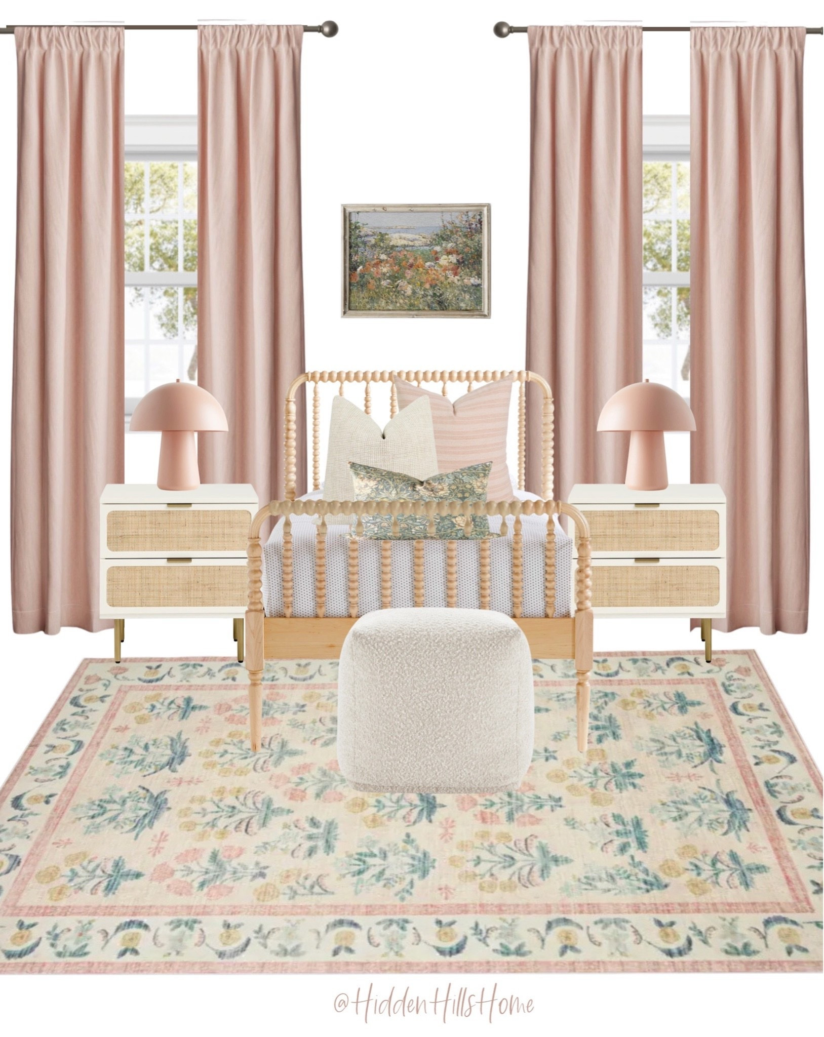 Cute girls bedroom decor mood board, girls room decor ideas, home decor Inspo, kids bedroom ideas, girls room design #girlsbedroom

#LTKHome #LTKSaleAlert #LTKKids