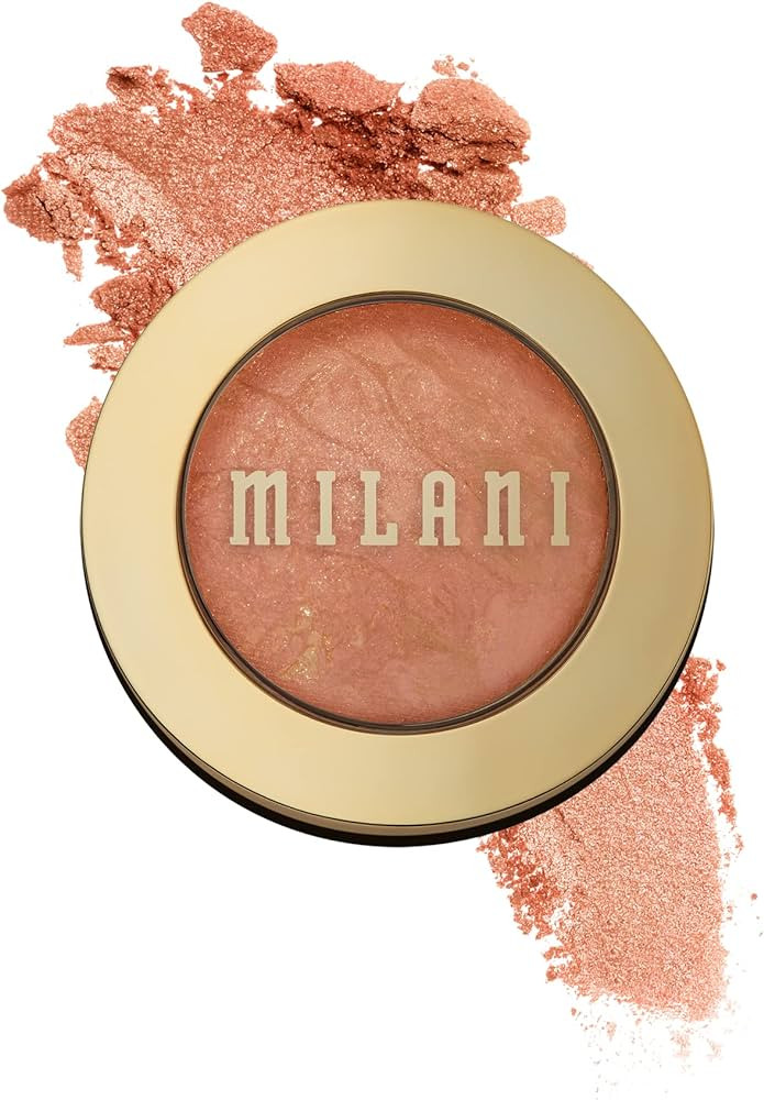 Milani Baked Blush - Bellissimo Bronze (0.12 Ounce) Cruelty-Free Powder Blush - Shape, Contour & ... | Amazon (US)