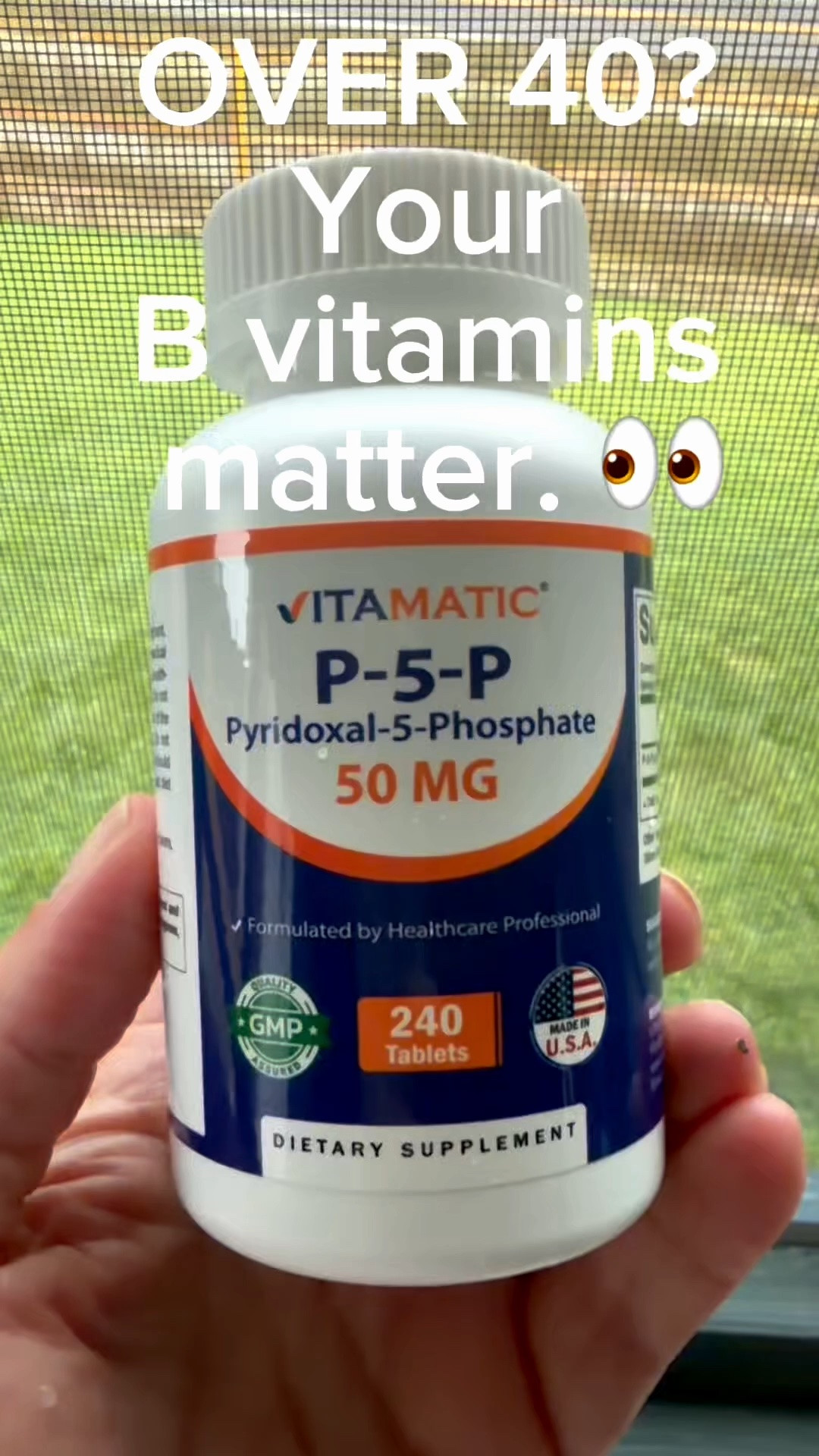 As we get older, I’m paying a lot more attention to the form of the supplements I take. P-5-P is the active form of vitamin B6 and helps support energy metabolism, nervous system function, and healthy homocysteine metabolism. 💊✨
#P5P #VitaminB6 #HealthyAging #Over40Wellness #MidlifeHealth

#LTKOver40 #LTKmorningroutine #LTKselfcare