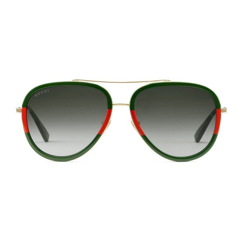 Gucci Aviator metal sunglasses | Gucci (EU)