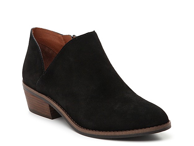 Lucky Brand Frankela Bootie - Women's - Black | DSW