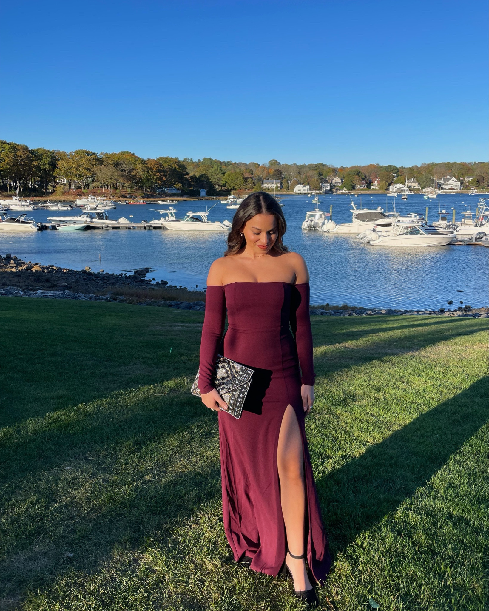 Fall wedding guest dress from Lulus ✨ Wearing XS

#LTKFindsUnder100 #LTKWedding