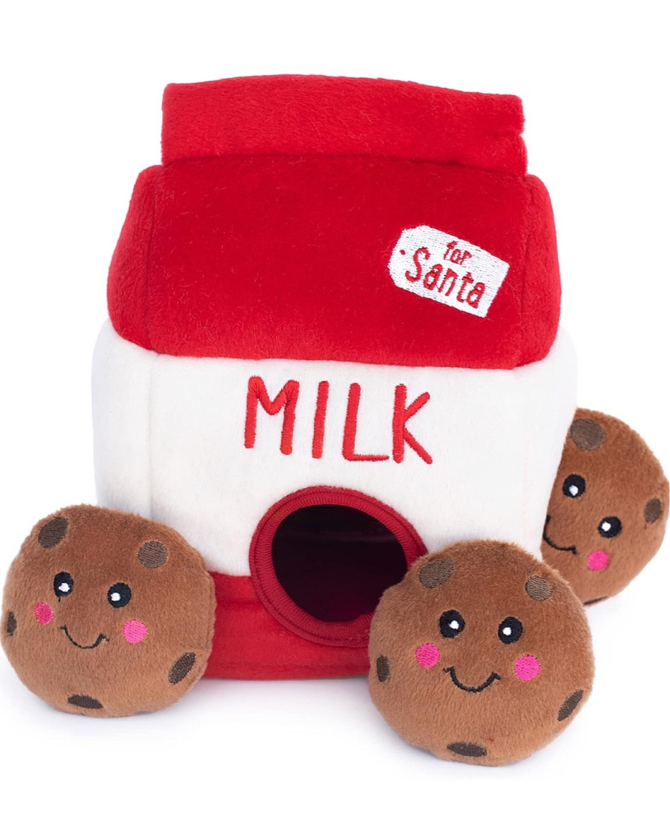 You dog needs a Christmas Eve tradition too… 🍪 🎅 
Wellie loves this milk and cookies dog toy. He likes to take a cookie along on his morning walk!

#LTKSeasonal #LTKCyberWeek #LTKHoliday