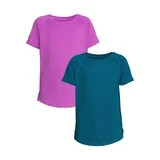Athletic Works Girls Core Tee, 2PK, Sizes 4-18 & Plus | Walmart (US)