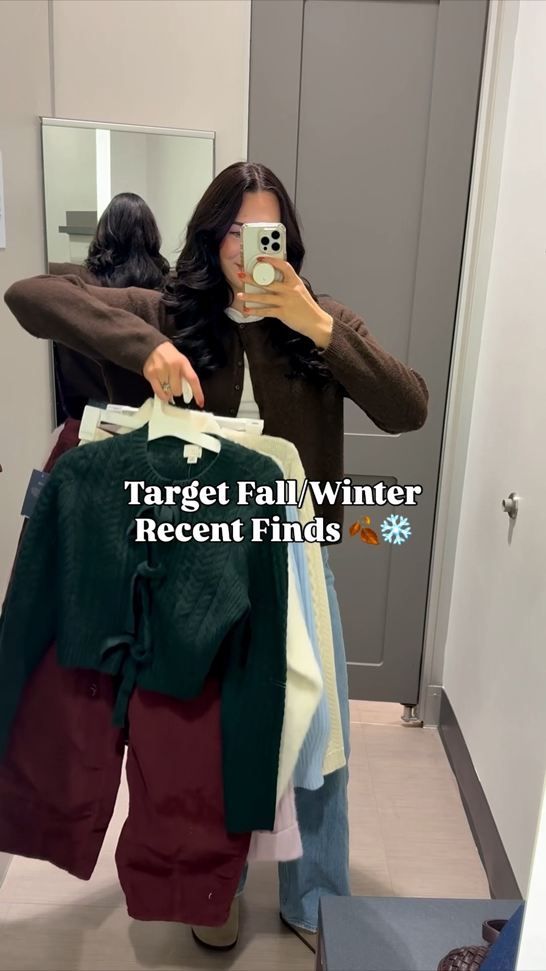 Target Fall/Winter Recent Finds 🍂❄️

Sizing info: 5’6 for reference 
Small tops 
Barrel jeans size 4
Jacket size small 
Skort size small 


#LTKFindsUnder50 #LTKHoliday #LTKSeasonal