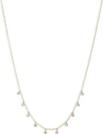 Diamond Shaker Frontal Necklace | Nordstrom