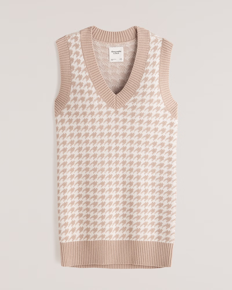 Women's Sweater Vest Mini Dress | Women's Dresses & Jumpsuits | Abercrombie.com | Abercrombie & Fitch (US)